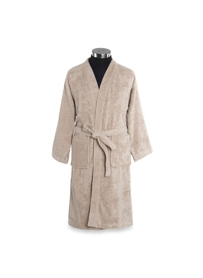 homes r us - Urbanliving Bathrobe Beige - Large/Xtra Large - Image 1