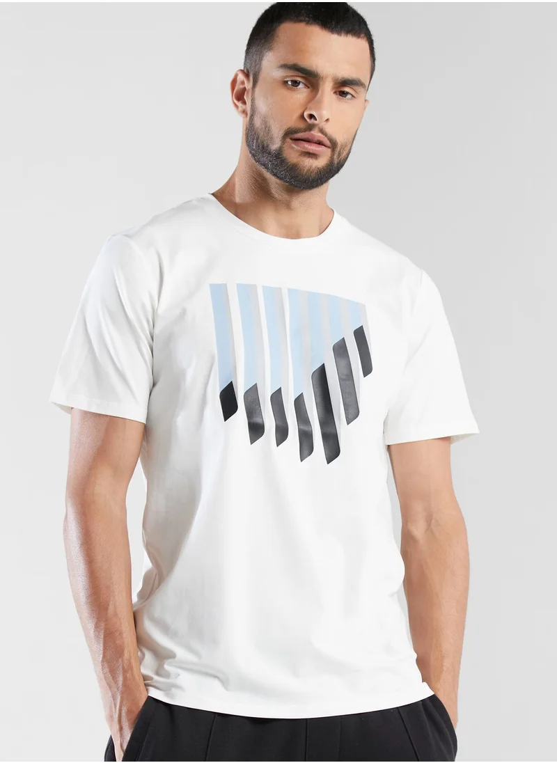 الإمارات Optical Graphic T-Shirt