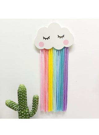 Wooden cloud smiley pendant, rainbow cloth outline vivid fairy tale world - pzsku/ZF8CBCFC318DBE083BE52Z/45/_/1703143891/dca04120-672e-4c57-b867-4ca3d27ffb63