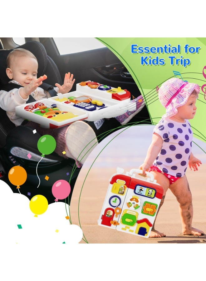 LBMT ألعاب مونتيسوري المزدحمة للصبيان والبنات بعمر 1+ سنة، 20‑في‑1 ألعاب مونتيسوري الموسيقية للأطفال الصغار بعمر 12+ شهرًا، لعبة مونتيسوري الحركية والتعليمية الدقيقة‑ للأطفال الصغار من 1 إلى 3 سنوات، هدية عيد ميلاد للصبيان والبنات بعمر 1+ سنة - Image 5