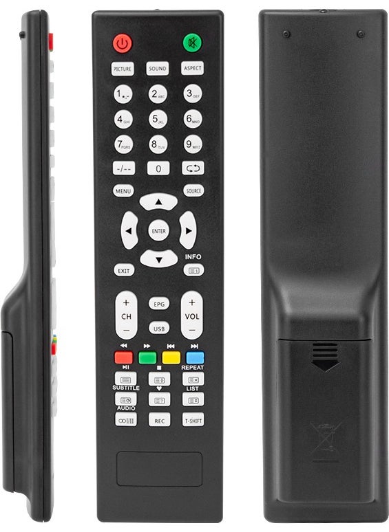 AWOX Weko Kl -Premier-Telefox 43TFH4300 LCD LED TV Remote (H03230628190028) 