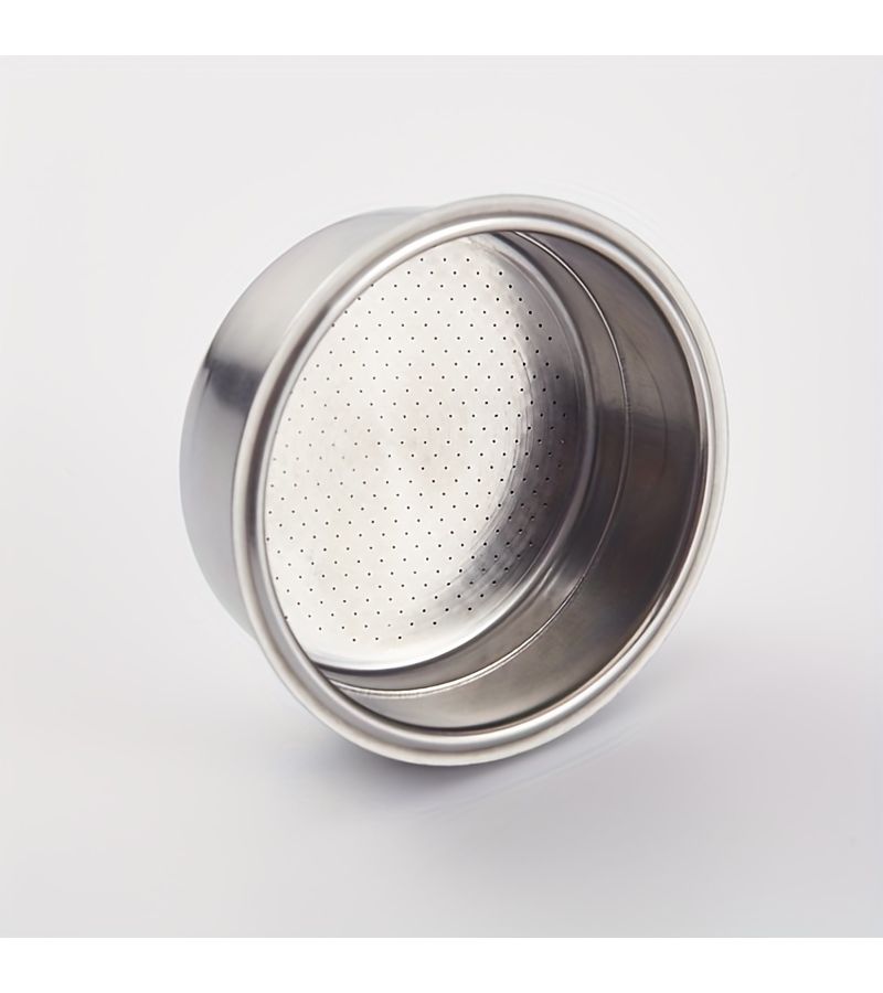 51Mm Double Layer Stainless Steel Reusable Coffee Filter Basket For Portafilter Coffee Machines 2 Cup 24.6Mm Height - Image 4