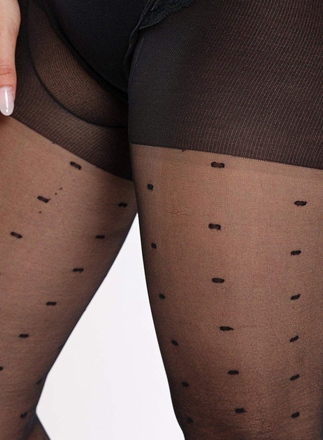 Carina Small Dotted Pantyhose - Image 4