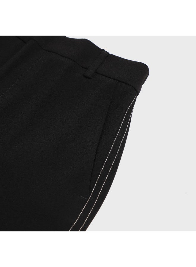 Zara Women's Fashion Straight-leg Pants - Stylish, Casual & Leg-lengthening - Image 5