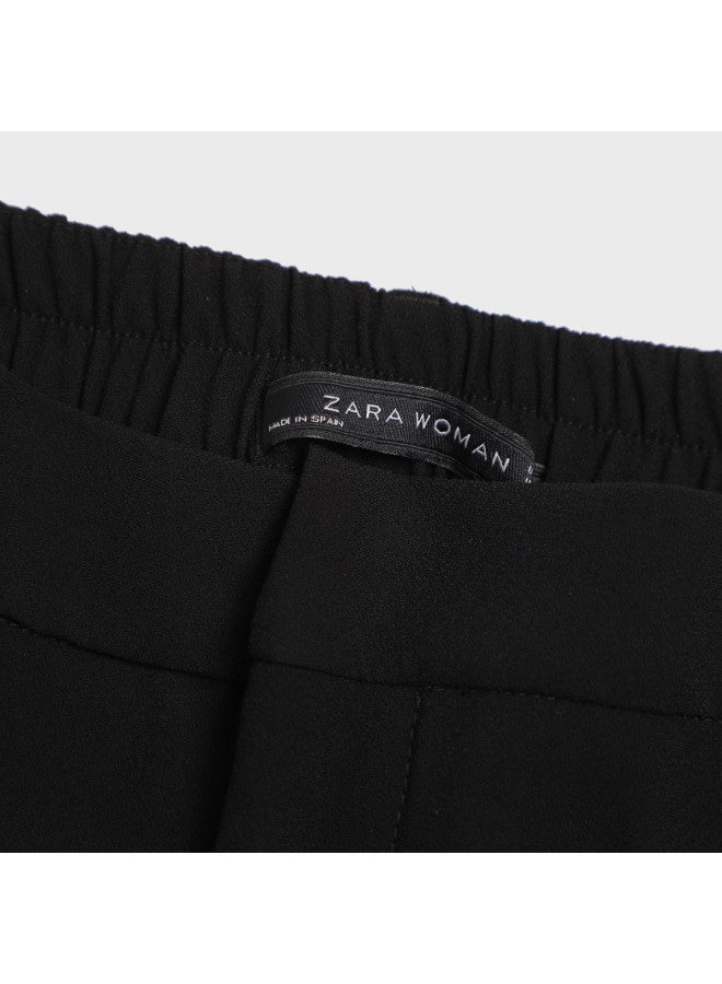Zara Women's Fashion Straight-leg Pants - Stylish, Casual & Leg-lengthening - Image 4