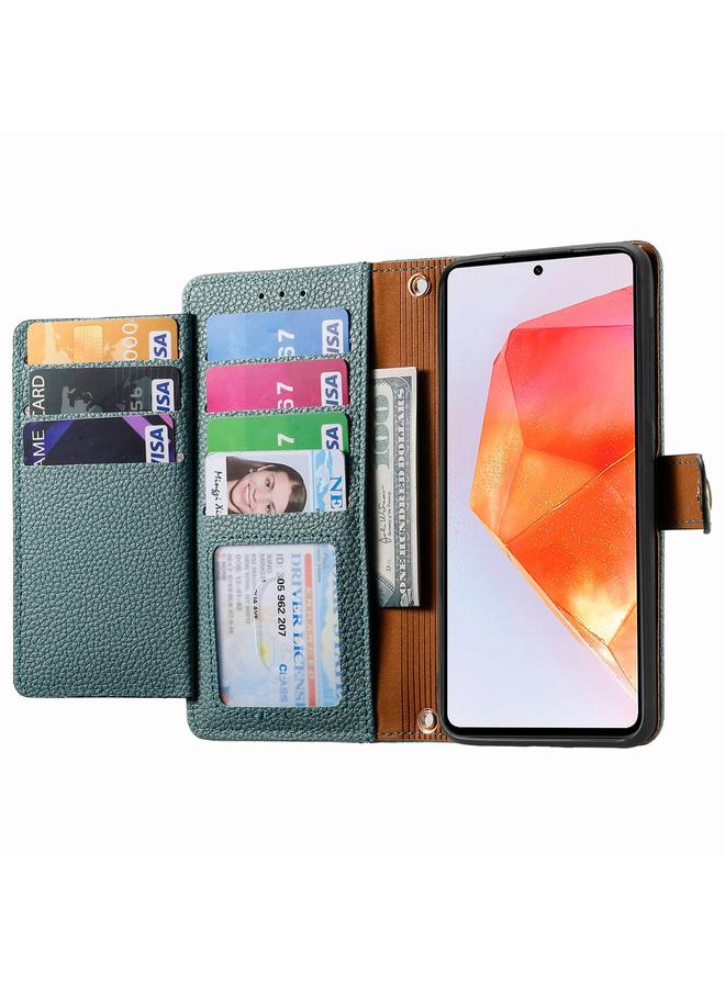 erorex Case For Samsung Galaxy C55 Love Zipper Lanyard Leather Phone Case - Image 3
