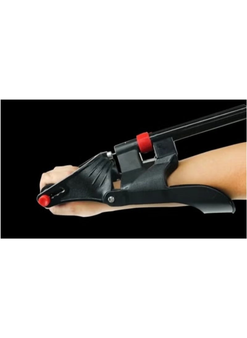 هويتك جهاز تدريب قوة الذراع والمعصم بنابض قابل للتعديل - أسود - Image 4