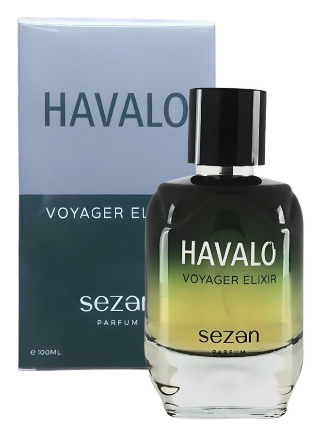sezan 2 Pieces Havalo Voyager Elixir Perfume For Men 100ml EDP - Image 2