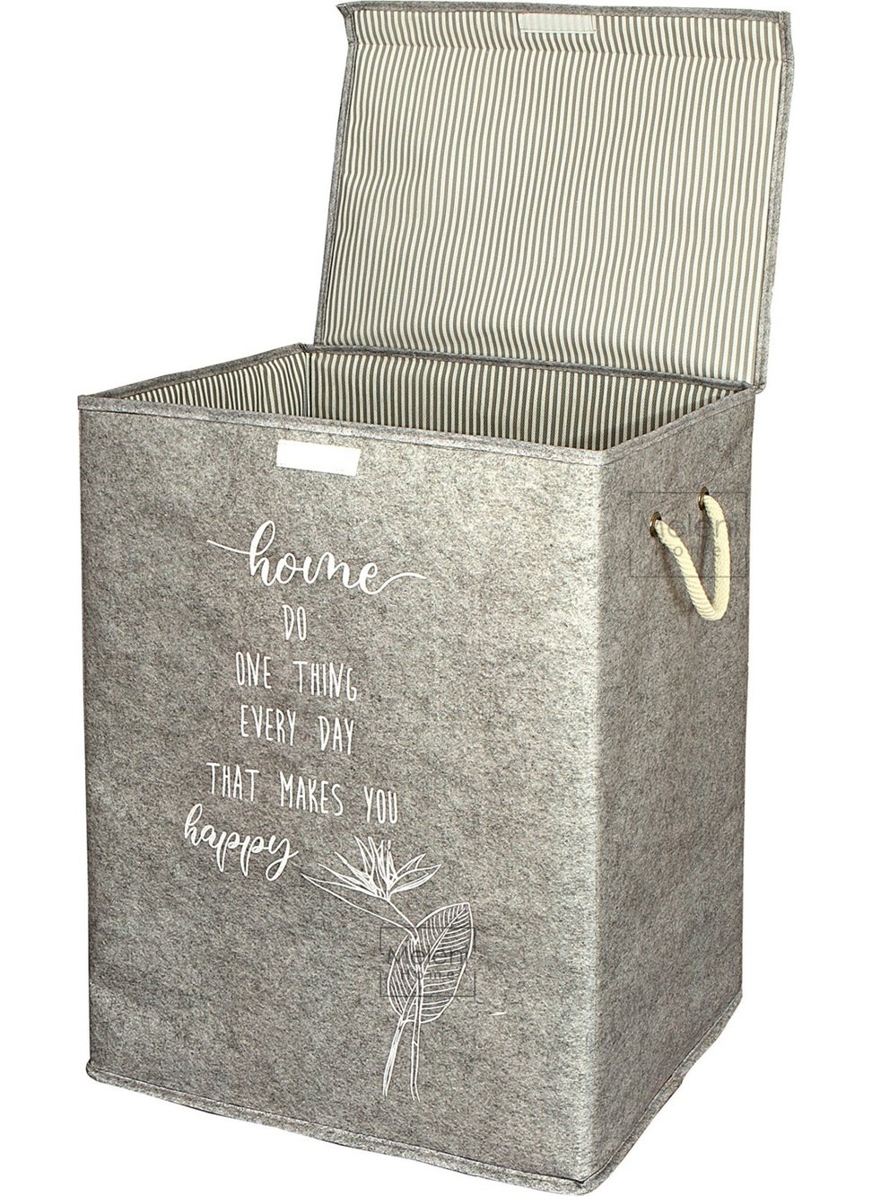 Felt Laundry Basket with Lid - Multi-Purpose Storage Box Mega Storage Bag 55 x 41 x 30 cm Gray - pzsku/ZF8CC4FC583FE92853FA1Z/45/_/1725725699/9c136c73-7a06-43bd-b4d8-fe49c468ac3b