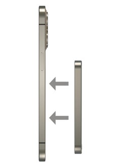 Momax Momax Q.Mag X 5000 mAh Magnetic Wireless Battery Pack USB-C Up to 15W PD output - Titanium Grey  - Image 4