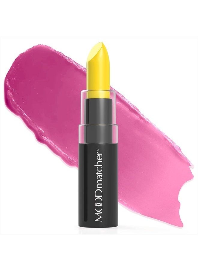 MOODmatcher original Color Changing Lipstick – 12 Hours Long-Lasting, Moisturizing, Smudge-Proof, Easy to Apply Creamy Lipstick, Glamorous Personalized Color, Premium Quality – Made in USA (Yellow)  - Image 1