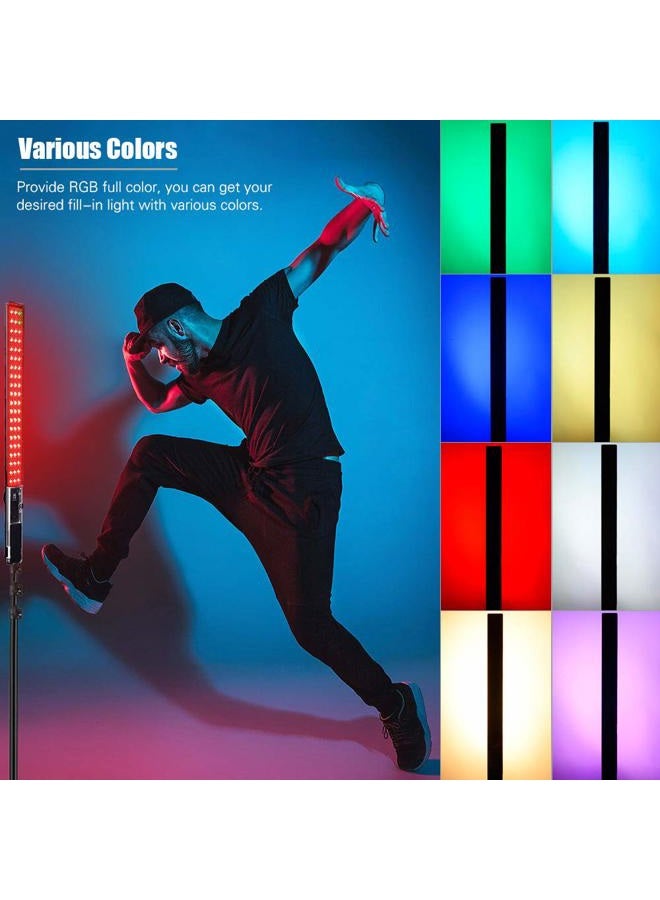 YONGNUO يونيون YN360 III YN360III مصباح فيديو LED مطور 5600K، ضوء تصوير محمول، لوحة لمس ملونة RGB قابلة للتعديل، دعم التطبيق، تحكم عن بعد 2.4G، CRI 95+ - Image 3