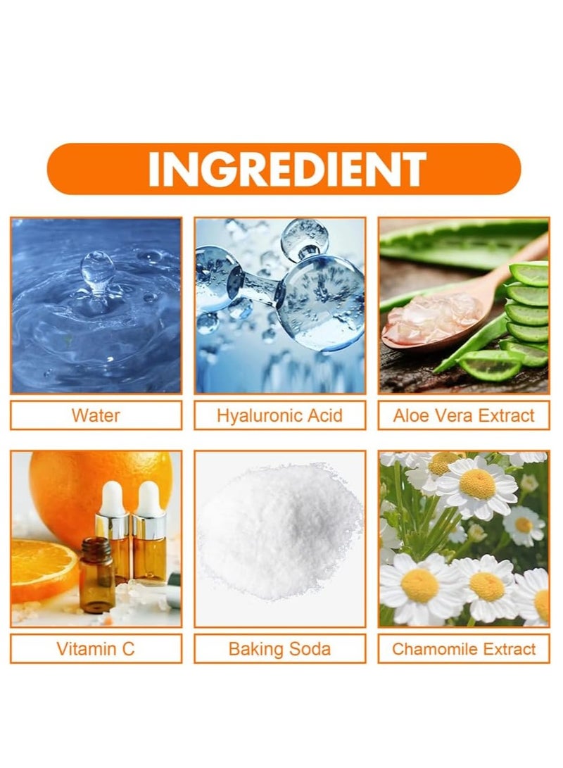 EELHOE Ampoule Tooth Serum, Deep Cleaning & Gum Repair Toothpaste, Fresh Breath, Natural Ingredients, 1.5ml * 7Pcs - Image 5