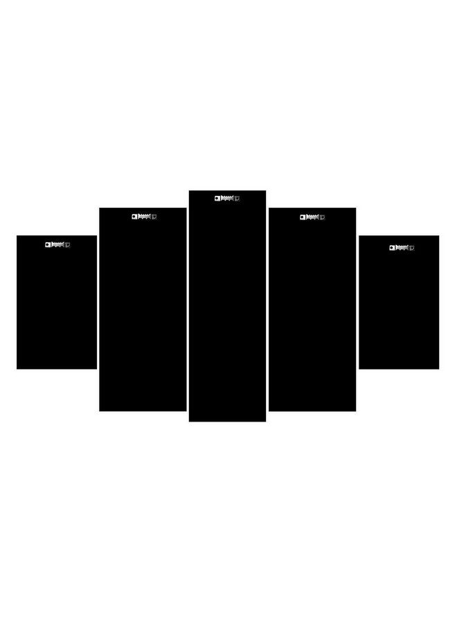 Go Hooked Multiple Frames Designer Printed Wall Décor - 5 Frames/Wall Decor/Home Decor Print - Image 2