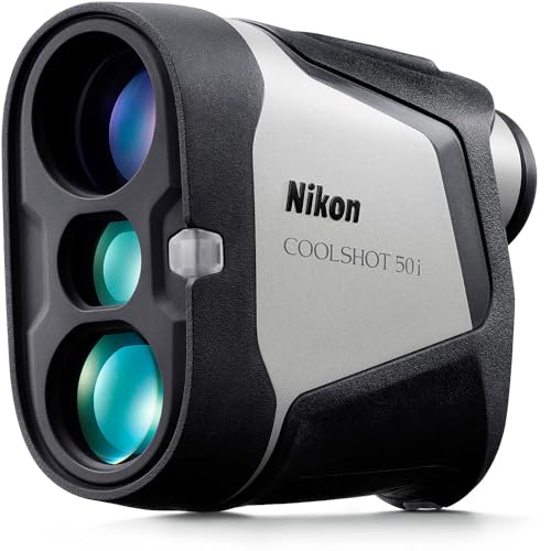 Nikon COOLSHOT 50i Golf Rangefinder | Laser rangefinder with magnet mount, slope, OLED display | Official Nikon USA Model - Image 1