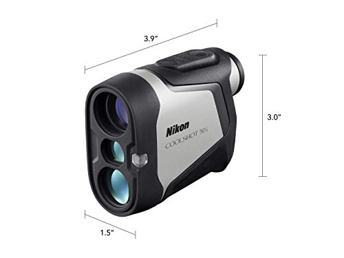 Nikon COOLSHOT 50i Golf Rangefinder | Laser rangefinder with magnet mount, slope, OLED display | Official Nikon USA Model - Image 4