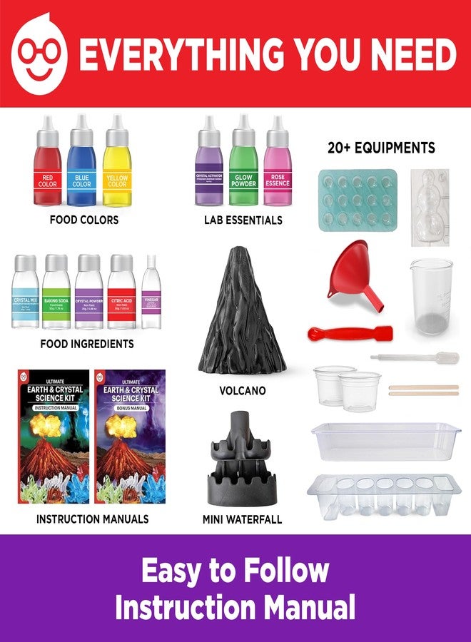 Einstein Box Ultimate Earth & Crystal Science Kit | Kids Science Experiment Kit for Ages 8-14 | STEM Projects | STEM Toys | Learning & Education Toys for Boys & Girls | Gift Ideas - Image 5