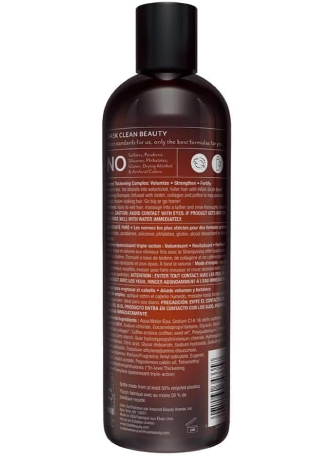 HASK Biotin Boost Thickening Shampoo 355ml - Image 2