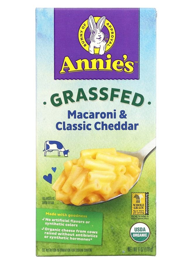 Annie's Macaroni & Classic Cheddar 6 oz (170 g) 