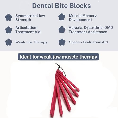 Indusoire 6 Pcs Speech Therapy Tools, Speech Oral Kit, Mouth Opening Kit Can Aid In Strengthening The Tongue Muscles and Improving Overall Oral Motor Skills, Which Are Crucial for Speech Production. - Image 2