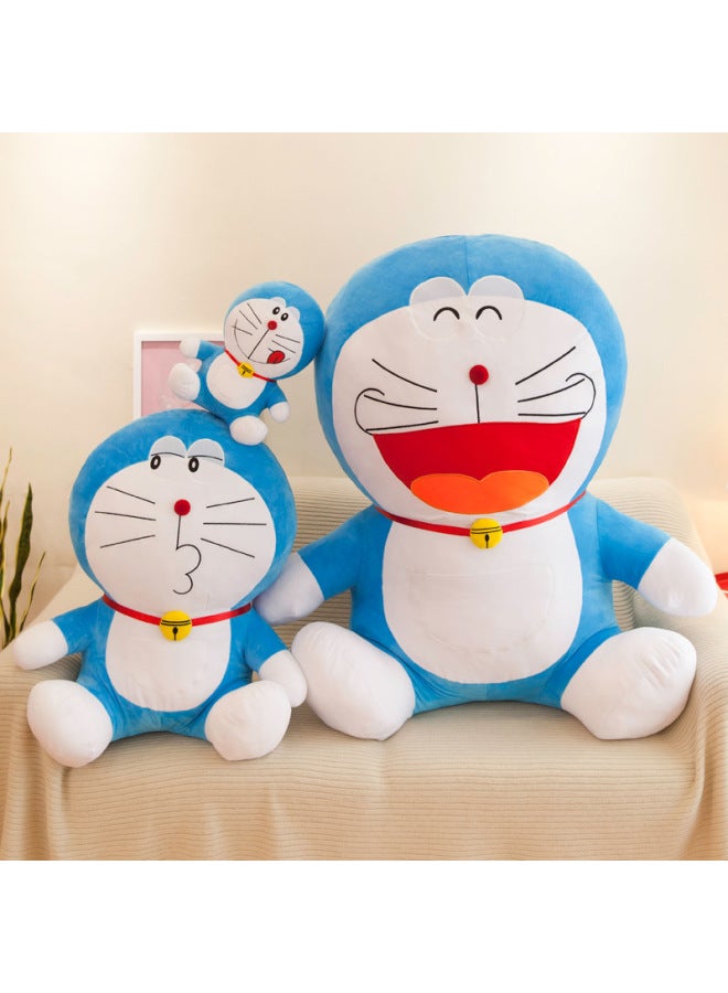 Doraemon Plush Toy Large Doraemon Doll Doll Machine Exchange Product Cute Blue Fat Doll-Specifications:Color-Color:25cm