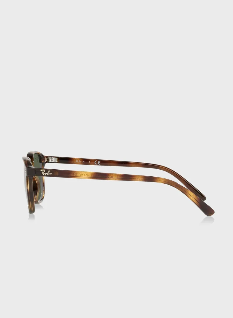 Ray-Ban Junior 0Rj9093S Junior Leonard Square Sunglasses