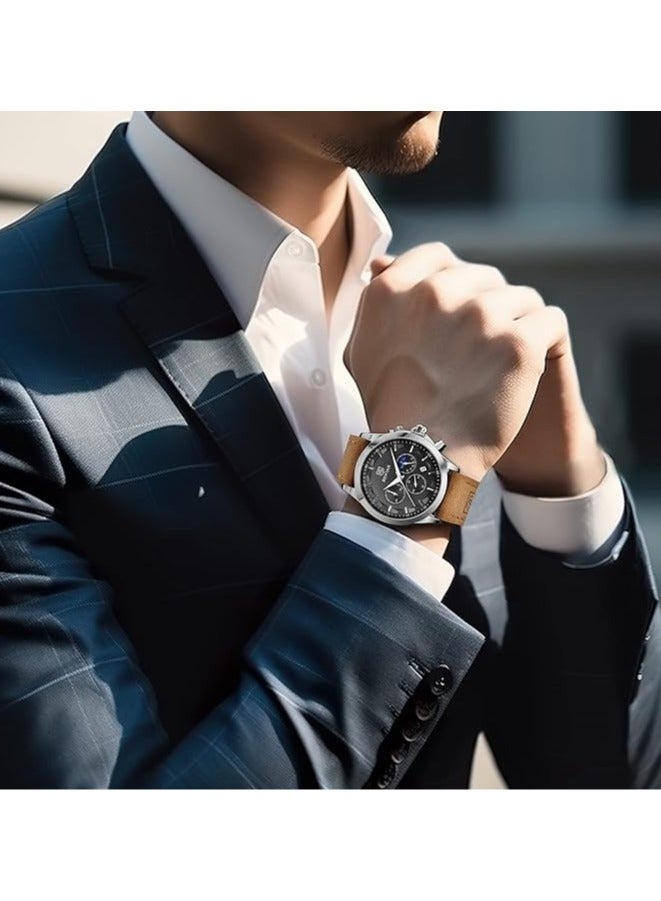 بينيار ساعات رجاليه  كوارتز ضد الماء - Image 3