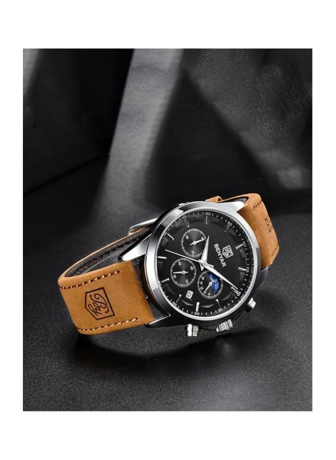 بينيار ساعات رجاليه  كوارتز ضد الماء - Image 5