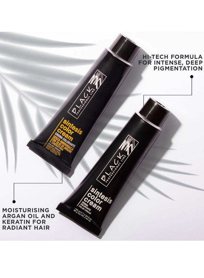 بلاك بروفيشينال لاين بلاك بروفيشنال سينتيسيس كريم تلوين دائم 4.2 / 4.7 – صبغة شعر بني متوسط بتركيبة احترافية - Image 5