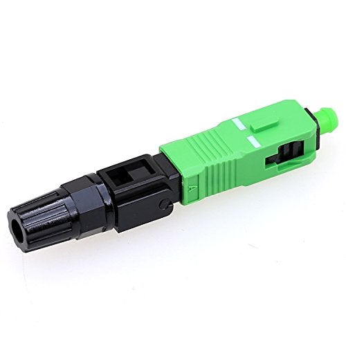 ANPTAIKE 10 Pcs FTTH SC APC Optical Fiber Cable Quick Connector Fast Cold Connection Adapter for CATV Network - Image 1
