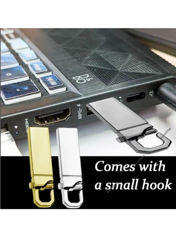 U disk 3.0 interface metal U disk cross-border high-speed USB disk large capacity pendrive USB flash drive (128G) - Image 5