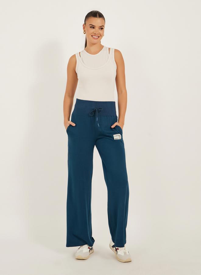 Styli Solid Layered Neck Fitted Tank T-Shirt  - Image 2