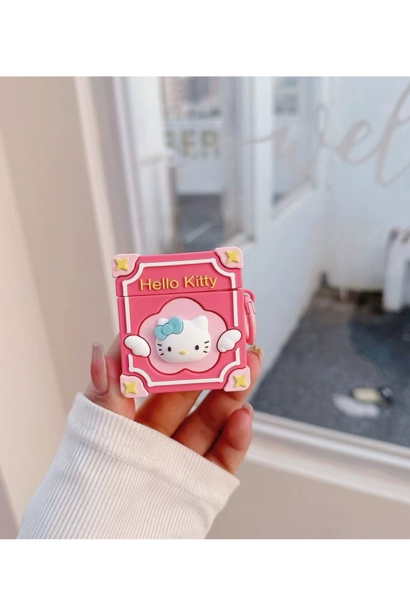 general AirPods 3rd generation silicone wireless Bluetooth protective case, cartoon design, Apple wireless Bluetooth headphones protective case, made of silicone material, with a creative and soft exterior.