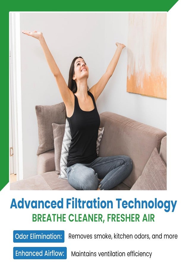 Filter Everything Carbon Replacement Filter Compatible with HAPF60, HAP756, HAP615, HAP726, HAP750, HAP625, HAP725 - 6” x 9.25” x 0.25” - 4 Pack - Image 5