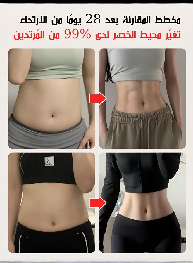 Waist & Abdomen Shaping Support Belt for Women - Achieve Perfect Curves - Image 2