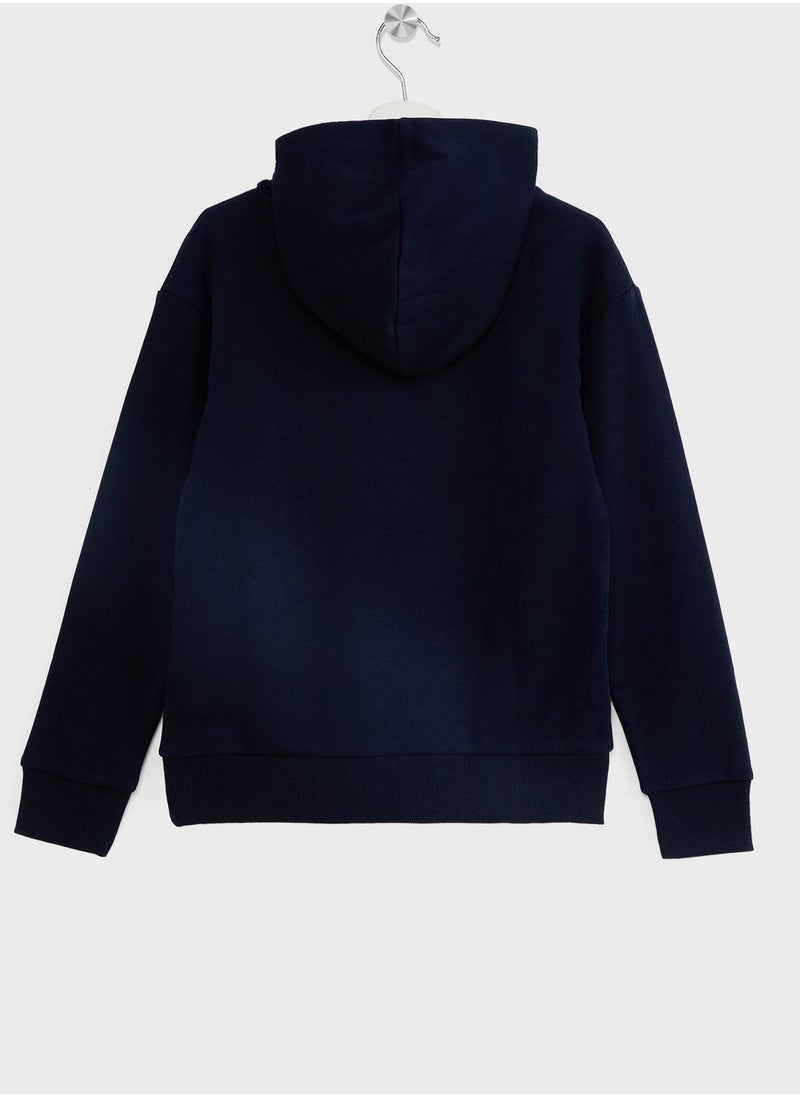 Jack & Jones Junior - Youth Graphic Hoodie - Image 1