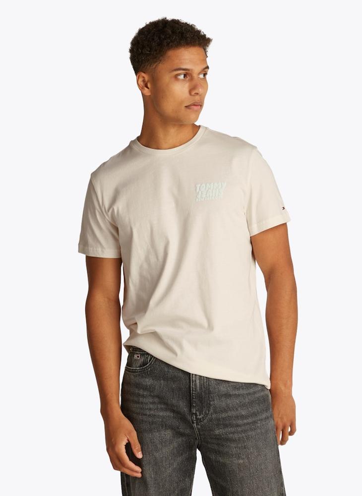 TOMMY JEANS Slim Bubble Print Short Sleeve T-Shirt  - Image 1