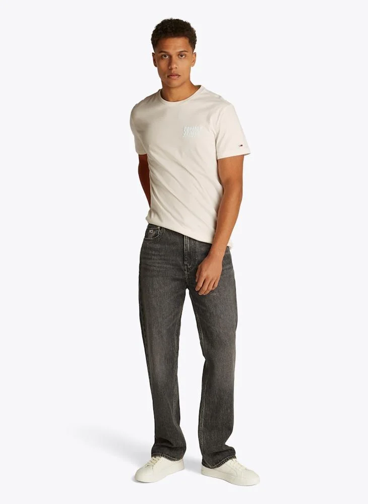 TOMMY JEANS Slim Bubble Print Short Sleeve T-Shirt