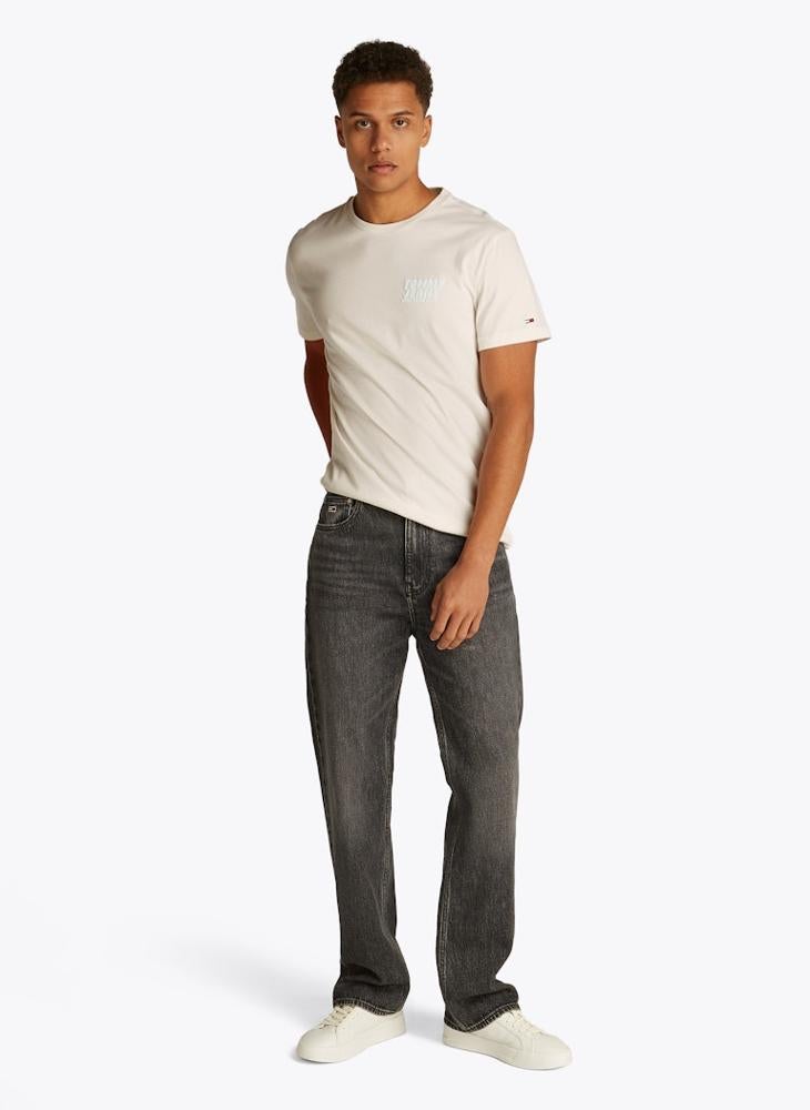 TOMMY JEANS Slim Bubble Print Short Sleeve T-Shirt  - Image 4