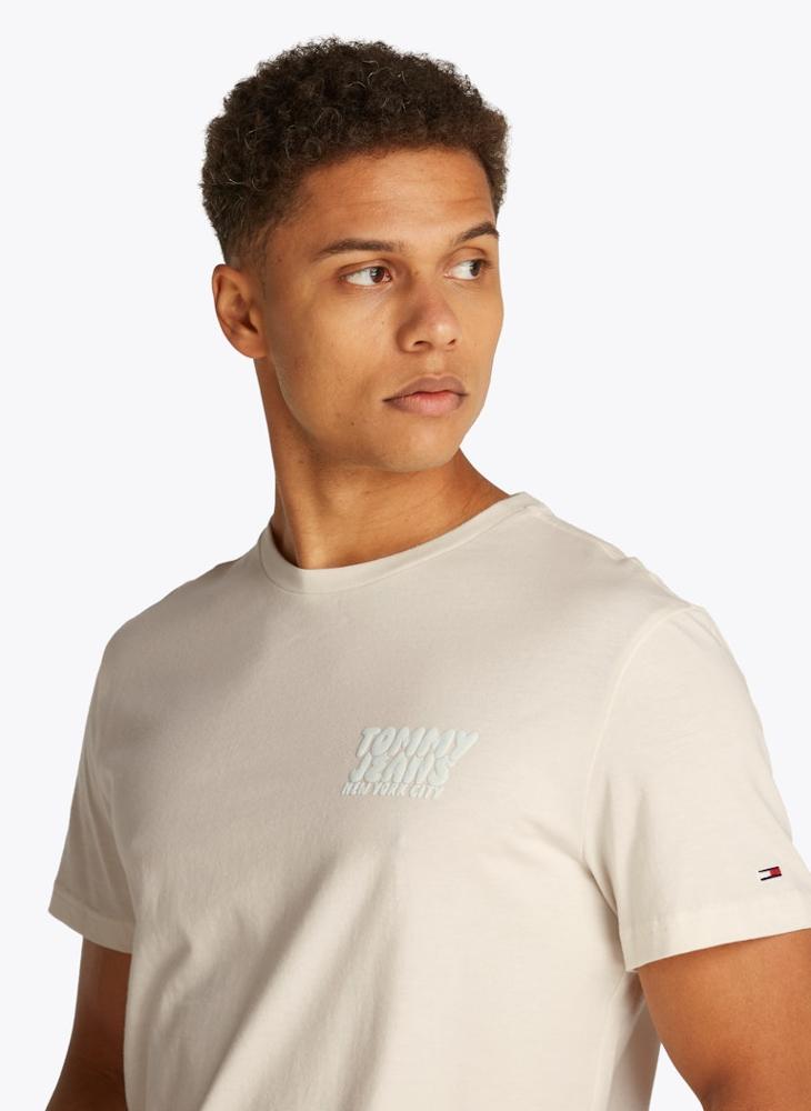 TOMMY JEANS Slim Bubble Print Short Sleeve T-Shirt  - Image 3