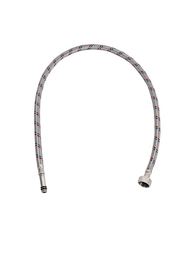 LAWAZIM Faucet Connector Stainless Steel -60cm- Durable Flexible Leak-Proof Water Supply Line for Kitchen, Bathroom Universal Fit for Easy Installation Anti-Corrosion Braided Hose for Long-Lasting Use - Image 2