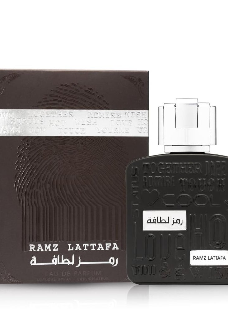 Lattafa - Lattafa Ramz Silver for Men - Eau de Parfum, 100ml - Image 1