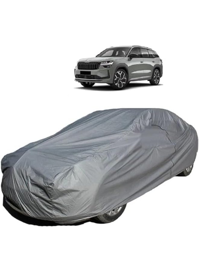 غطاء سيارة ووتر بروف و مبطن من الداخل متناسق مع سيارة Kodiaq 7 seats 2025 - Image 1