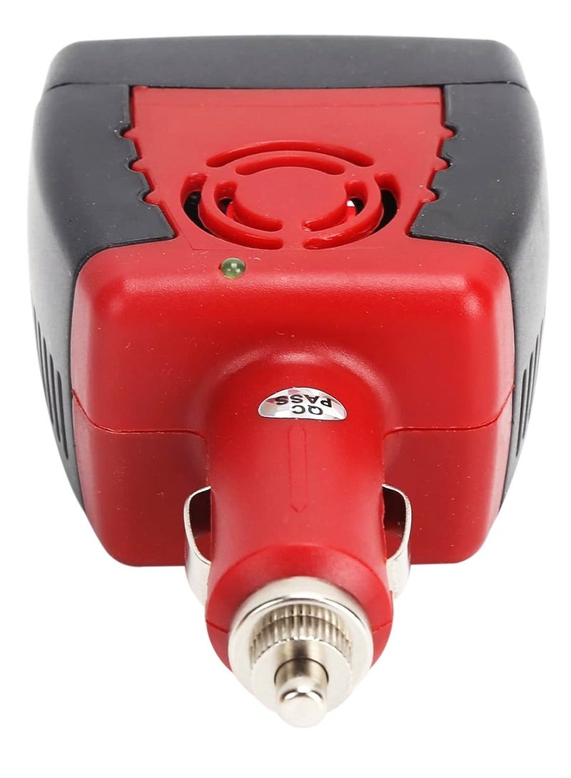 موب محول عاكس للسيارة 150 وات مع منفذ شحن USB 5 فولت محول طاقة تيار مستمر 12 فولت إلى تيار متردد 220 فولت - Image 4