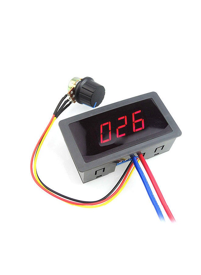Generic - Direct-Current Speed Controller 24V Digital dc Motor Speed Regulator PWM Stepless Speed Control Switch - Image 1