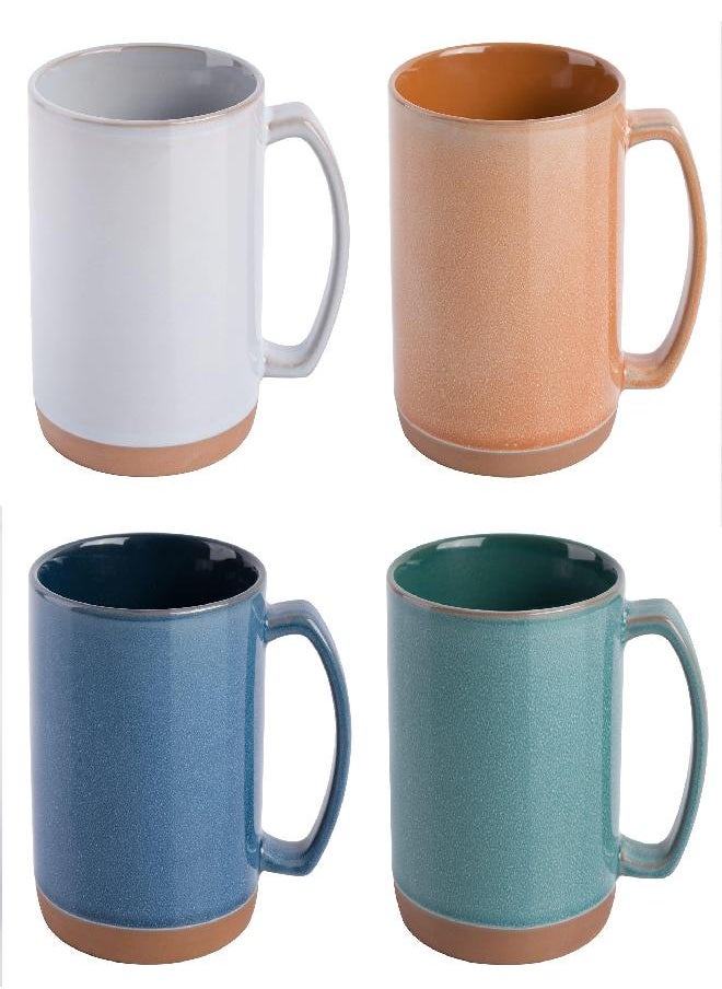Mr. coffee Mr. Coffee Dorsey 4-Piece Colors may vary 18.5 OZ Mug Set  - Image 1