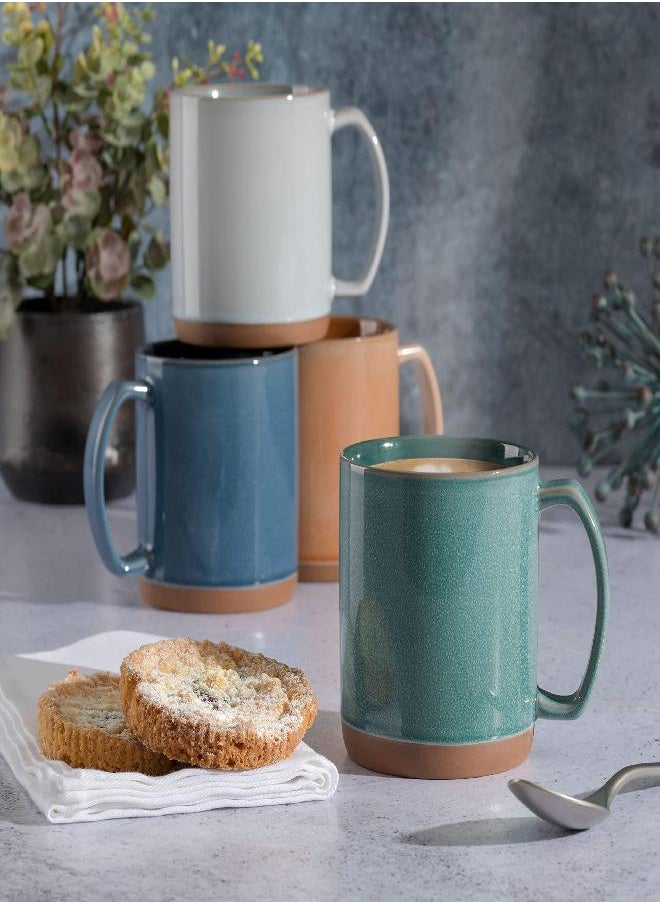 Mr. coffee Mr. Coffee Dorsey 4-Piece Colors may vary 18.5 OZ Mug Set  - Image 3