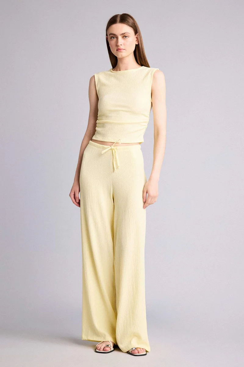 ديفاكتو Straight Fit Trousers
