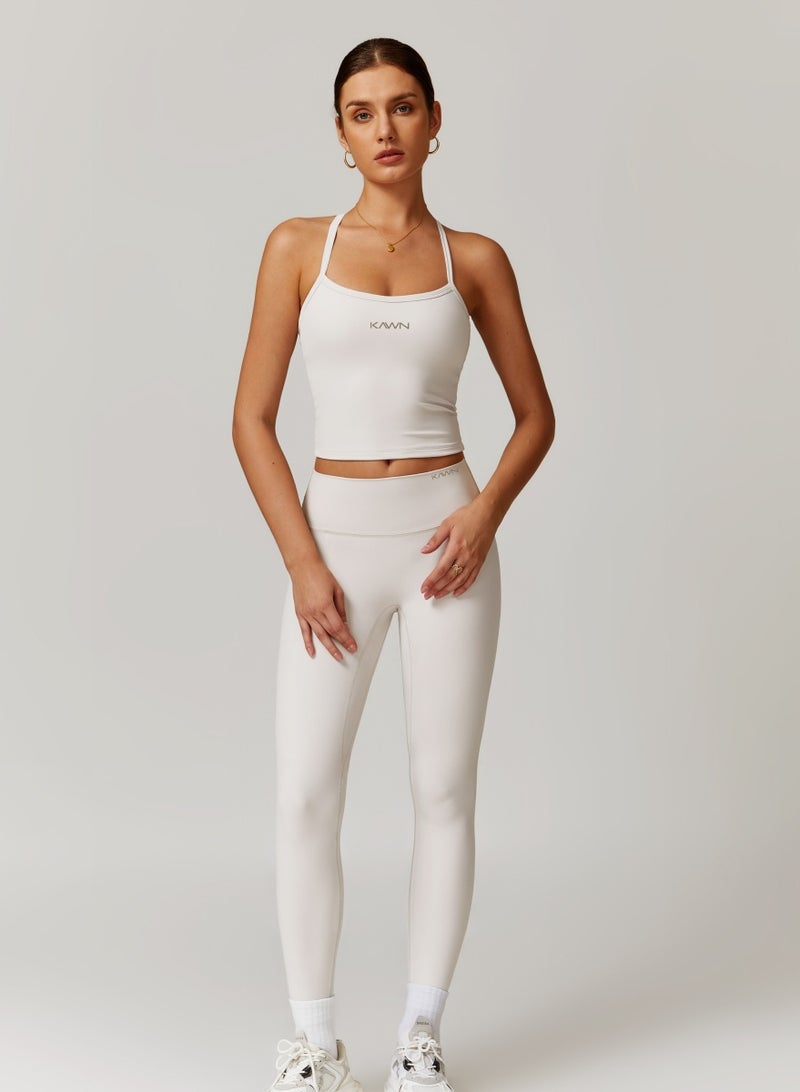 KAWN.YOGA Womens High Waist Contour Workout Sport Leggings Yoga Pants Running Pants - Image 3