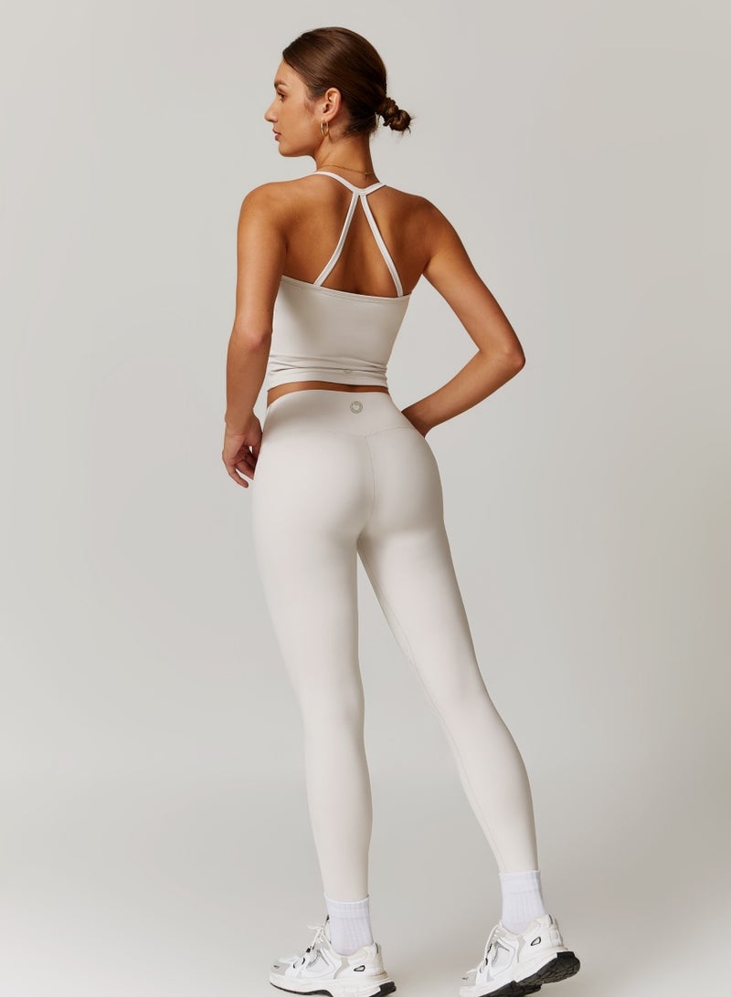 KAWN.YOGA Womens High Waist Contour Workout Sport Leggings Yoga Pants Running Pants - Image 2